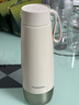 松下电热水杯加热杯热水壶保温烧水杯300ml迷你便携式 旅行出差 智能恒温316L不锈钢 NC-C21S-C 米白色 实拍图