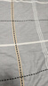 洁丽雅（Grace）抗菌床单单件 双人床单 四季亲肤床上用品 朴实蓝230*250cm 实拍图