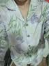 顶瓜瓜顶呱呱睡衣女春夏纯棉开襟长袖可外穿家居服套装女桔花 M(160) 实拍图