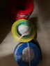 德力西（DELIXI）电线电缆 ZC-BV4平方 阻燃单芯单股铜线 铜芯电线100米黄绿地线  实拍图