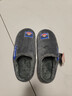 大嘴猴（paul frank）棉拖鞋男士秋冬季室内家居拖鞋毛绒保暖厚底棉鞋男款深灰290PF607 实拍图