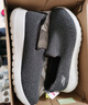 斯凯奇（Skechers）男鞋秋冬季舒适一脚蹬休闲鞋轻便健步中老年百搭防滑运动鞋54609 54609-黑色/灰色BKGY 41 实拍图