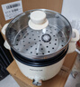 九阳（Joyoung）电煮锅电热锅泡面火锅宿舍小电锅电蒸锅寝室2.5L蒸煮一体蒸屉蒸笼电蒸锅HG25-G201S 实拍图