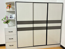 柏麗韋幚【包安装】衣柜卧室家用木质厚实衣橱简易推拉门大衣柜 【三门】180厘米主柜+右边柜 实拍图
