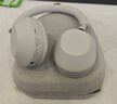 索尼（SONY）WH-1000XM5 头戴式无线耳机 蓝牙降噪耳机1000XM4升级款 网课游戏礼物送男女友学生 铂金银 实拍图