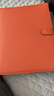 四季年华加厚皮面家庭证件收纳包资料活页a4b5收纳册证书票据档案孕妇宝宝孕检产检孕期档案册文件夹保护套 红棕色/42内页-A4/B5/A5拉边袋+6卡袋 实拍图