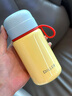 迪乐贝尔迷你保温杯女高颜值可爱ins风便携小巧学生杯子316不锈钢口袋水杯 ins风保温杯-黄色230ml 实拍图
