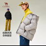 骆驼火山羽绒服男女款城市轻户外加厚防寒面包服冬季外套 实拍图