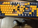 雷柏（Rapoo） V500PRO黄蓝升级款 104键有线背光机械键盘 PBT双色键帽电脑办公游戏全键无冲可编程键盘 红轴 实拍图