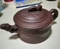 藏壶天下宜兴紫砂壶名家纯手工原矿泡茶壶家用茶具送礼套装一品竹段壶 紫泥 实拍图