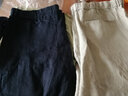 MUJI MUJI 男式 亚麻 裤子 原色 XL 实拍图