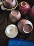百年利永宜兴紫砂品茗杯原矿紫砂茶碗泡茶杯普洱杯小茶杯子主人杯功夫茶具 紫泥6个装 实拍图