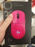 GPW四代 无线游戏鼠标 HERO 2传感器 对称设计 电竞级无线技术 朱雀（粉色） 实拍图