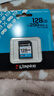 金士顿（Kingston）128GB SD存储卡 U3 V30 相机内存卡 高速sd卡大卡 4K超高清拍摄 读速200MB/s 实拍图