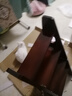 木马人实木折叠家用两用梯凳子梯椅子踏步阶梯登高凳踏脚阳台室内爬梯子 橡胶木四层-旗舰款胡桃色 实拍图