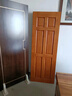老式实木杉木原木门仿古门窗套装门房间卧室厨房卫生间折叠推拉门 8802款标门200*80CM不含门套 实拍图