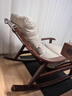 古达实木摇摇椅现代简约躺椅新中式懒人摇椅客厅午睡椅阳台逍遥椅 【实木摇摇椅】-带棉麻透气坐垫 晒单实拍图