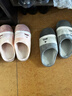 俞兆林（YUZHAOLIN）棉拖鞋男女冬季软底保暖家居室内月子鞋家用棉鞋 实拍图