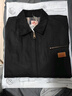 马登工装底特律猎装夹克男美式复古J001巴恩风翻领谷仓外套秋季新款 黑色 【男士休闲外套/高级感痞帅】 2XL 实拍图