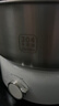 利仁（Liven）小钢人304不锈钢电火锅小型2-3人用电煮锅分体式0涂层3升小电锅旅行锅火锅专用锅电热锅DHG-J346 实拍图