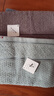 金号毛巾家纺 新疆棉提缎素色纯棉柔软吸水毛巾 4条装  60*29cm 实拍图