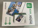 富士（FUJIFILM） 拍立得相纸wide宽幅白边相纸适用于wide300/210/200等相机 宽幅白边5寸20张+收纳盒咔趣紫 实拍图