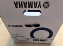 雅马哈雅马哈摩托车电动车头盔3C认证男女四季轻便安全帽四分之三盔春夏 磨砂黑（贴面版型） XXL 实拍图