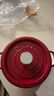 苏泊尔SUPOR 珐琅锅汤锅22cm铸铁锅炖锅酒红ET22MF01-R  实拍图
