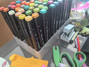【超级爆款】Touch mark马克笔80色水彩笔动漫双头油性画笔记号笔套装学生文具儿童送男孩女孩生日开学礼物 实拍图