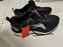 李宁（LI-NING）赤兔8跑步鞋男鞋2025新款轻量高回弹中考体育竞速运动鞋 黑色013-3 42 (265mm) 实拍图
