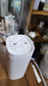 ZXJIEN加湿器迷你 办公室桌面小型车载净化器卧室家用轻音USB便捷双喷加湿器七彩火焰加湿器 【简约白】600ml容量/双喷大雾量/Type-c 实拍图