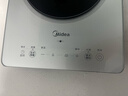 美的（Midea）铂钻家用电磁炉 电陶炉 新型电磁灶2200W火锅炉大功率炒菜烧水一体面板超薄 MC-E22B20 实拍图