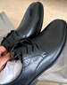 红蜻蜓真皮男鞋秋冬舒适商务休闲皮鞋高级正装德比鞋婚鞋WTA7376黑色41 实拍图