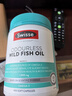 Swisse斯维诗 无腥味野生鱼油软胶囊1000mg omega-3 DHA+EPA 400粒/ 瓶 实拍图