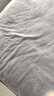 雅鹿·自由自在牛奶绒床单 加绒防静电床单单件法兰绒被单双人床罩230*245月光灰 实拍图