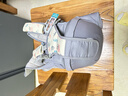 baby friend腰凳婴儿坐凳宝宝背带前后两用多功能抱抱托外出抱娃神器四季灰色 实拍图
