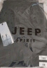JEEP SPIRIT吉普运动裤男秋冬季休闲中青年纯色冬款宽松 黑色直筒加绒 XL 实拍图