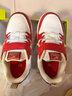 江博士学步鞋运动鞋秋季男女童舒适休闲国货儿童鞋B14243W001米/红29 实拍图