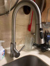 箭牌（ARROW） 304不锈钢厨房龙头360°旋转冷热双控防溅多功能抽拉洗菜盆龙头 不锈钢三模出水抽拉龙头45150SS 实拍图