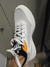 鸿星尔克男鞋凌跃2跑鞋秋冬季新款软底减震跑步鞋保暖轻便黑色运动鞋子男 【热卖推荐款】微晶白/浮岩灰 43 实拍图