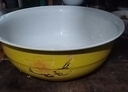 1只陶瓷30厘米和面盆家用陶瓷餐具陶瓷酸菜鱼水煮肉盆陶瓷和面盆 1只黄色荷花30厘米陶瓷和面盆 实拍图