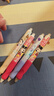 得力（deli） 可擦笔可擦中性笔热敏擦笔 高颜值摩易擦笔 小学生3-5年级用圆珠水性笔魔力擦笔套装 【哪吒联名款】可擦黑色 4支装 实拍图