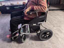 鱼跃(yuwell)电动轮椅车D210B老人折叠轻便残疾人智能代步铅酸电池 实拍图