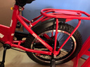 凤凰（Phoenix）儿童自行车宝宝脚踏车儿童折叠自行车4-8岁童车 陆寻 中国红 16寸 实拍图