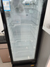 美的（Midea）展示柜冷藏保鲜柜 210升立式单门冰柜保鲜柜冰箱饮料柜便利店透明冰柜黑色一级能效冰箱ML-208DGEB 实拍图