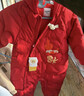 巴拉巴拉童装宝宝连体羽绒服婴儿冬装新生儿衣服天萌潮流男童女童儿童 中国红60611 80 cm 实拍图
