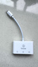 毕亚兹 苹果otg转接头读卡器 Lightning转SD/TF卡/内存卡USB外接U盘鼠标读卡器三合一转换器OTG转接头 实拍图