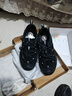 骆驼（CAMEL）踏山男士户外登山复古皮面休闲低帮徒步鞋 G14A342696 夜黑色 41 实拍图