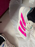 阿迪达斯（adidas）男鞋 ADIZERO ADIOS PRO 4 轻便透湿排汗缓震竞速马拉松碳柱跑鞋 汉玉白/亮粉色/闪光蓝 43 实拍图