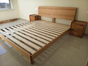 京东京造家居京兮实木床 FAS级橡木环保水性漆工艺 双人床原木色1.8×2米 实拍图